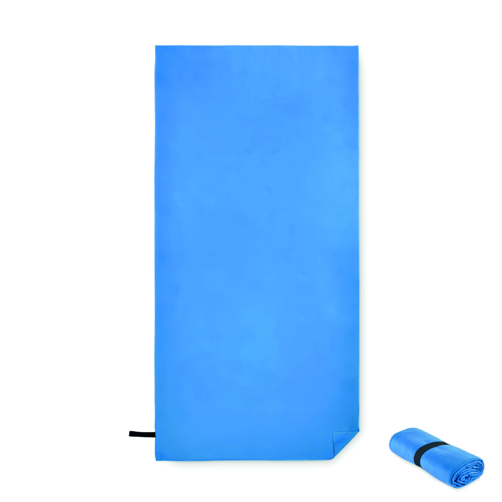 Logo trade corporate gifts image of: Double sided microfibre towel
