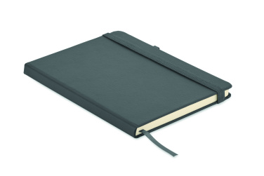 Logo trade promotional gift photo of: Recycled Leather A5 notebook