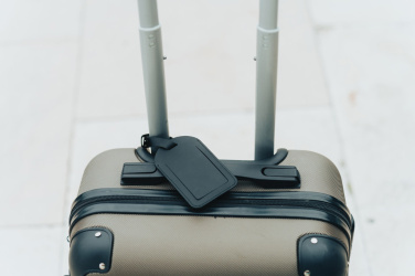 Logo trade promotional gifts image of: Globetrack RCSrPolyester luggage tag with worldwide locating