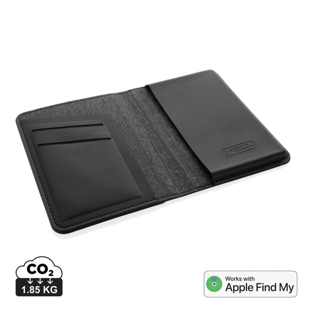 Logotrade corporate gifts photo of: Trackmate RCS rpolyester passport holder worldwide locating