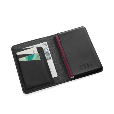 Logotrade promotional items photo of: Trackmate RCS rpolyester passport holder worldwide locating