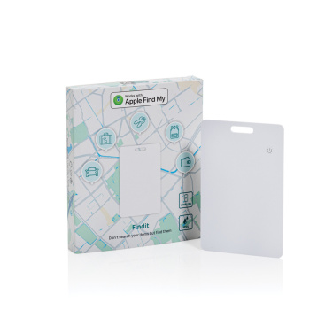 Logo trade promotional product photo of: Findit RCS rplastic ultra-thin finder card rechargeable