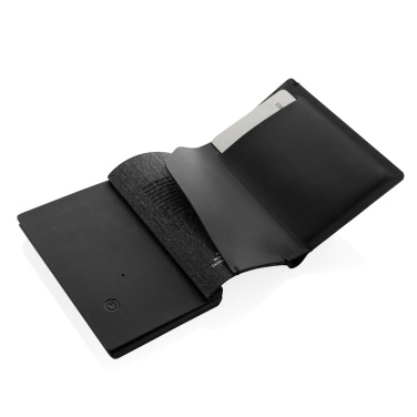 Logo trade promotional product photo of: Seekcard RCS rpolyester card wallet with worldwide locating