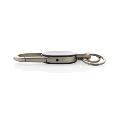 Logotrade promotional items photo of: Keyfinder keychain with worldwide locating and USB C