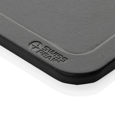 Logotrade corporate gifts photo of: Swiss Peak 3 in 1 RCS recycled PU wireless charger desk tray