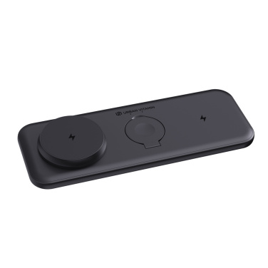 Logo trade promotional items picture of: Urban Vitamin Torrance 3 in 1 magnetic 15W charger