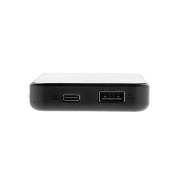 Logo trade corporate gifts picture of: Boostcore RCS recycled plastic powerbank 5.000mAh with USB C