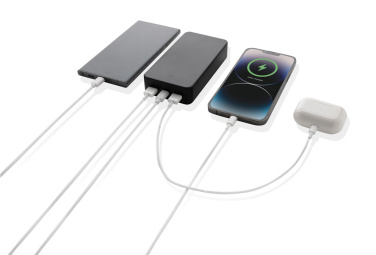 Logo trade corporate gift photo of: Boostcore RCS recycled plastic powerbank 20.000mAh USB C