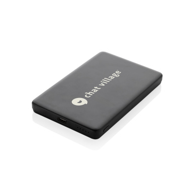 Logotrade promotional giveaways photo of: Orion RCS recycled aluminum 5000 mah 5W magnetic powerbank