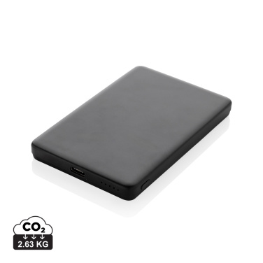 Logo trade advertising products picture of: Orion RCS recycled aluminum 5000 mah 5W magnetic powerbank