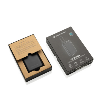 Logo trade business gifts image of: Urban Vitamin Fullerton RCS recycled 10,000 20W PD powerbank