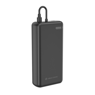 Logo trade promotional products image of: Urban Vitamin Menlo Park RCS rplastic 20,000 20WPD powerbank