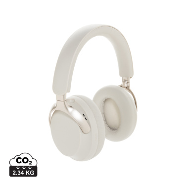 Logo trade promotional gift photo of: Soundpro RCS recycled plastic ANC headphone