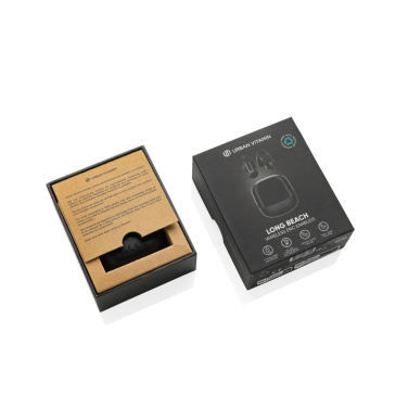 Logo trade promotional gift photo of: Urban Vitamin Long Beach ENC rplastic wireless earbuds