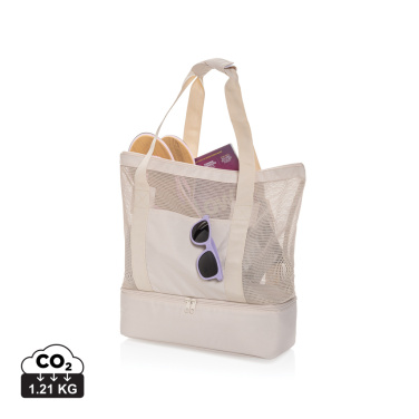 Logo trade promotional products image of: Iqlo Aware™ RPET 2-in-1 cooler tote