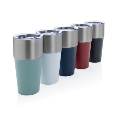 Logotrade advertising products photo of: Fluid RCS certified recycled steel tumbler 500ml