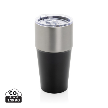 Logo trade promotional item photo of: Fluid RCS certified recycled steel tumbler 500ml