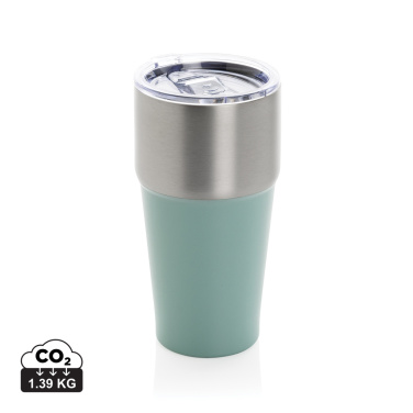 Logo trade corporate gift photo of: Fluid RCS certified recycled steel tumbler 500ml