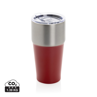 Logo trade advertising products image of: Fluid RCS certified recycled steel tumbler 500ml