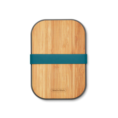 Logo trade promotional merchandise photo of: Black+Blum Stainless Steel Sandwich Box Large