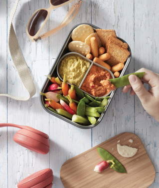 Logo trade promotional products image of: Black+Blum Stainless Steel Sandwich Box Large