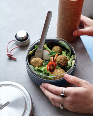 Logo trade promotional giveaway photo of: Black+Blum Glass Lunch Bowl 750ml