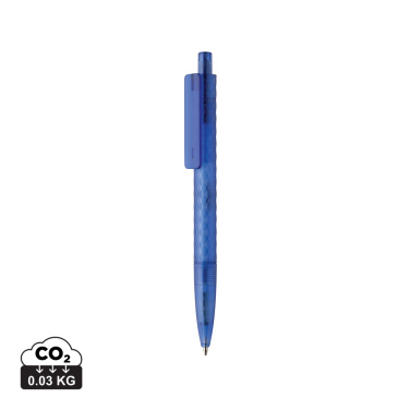 Logotrade business gift image of: X3 GRS recycled PC plastic pen frosted