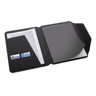 Logotrade advertising product image of: Teri AWARE™ RPET and walnut A4 portfolio