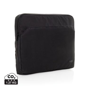 Logo trade promotional merchandise picture of: Swiss Peak Aware™ RPET Essential 15.6 inch laptop sleeve