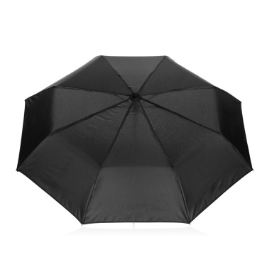 Logo trade promotional items image of: Swiss Peak Vito Aware™ RPET 21 inch auto open/close umbrella