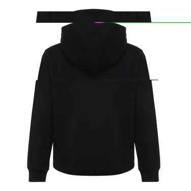 Logotrade promotional item image of: Iqoniq Yengo kids recycled cotton hoodie with sidepockets