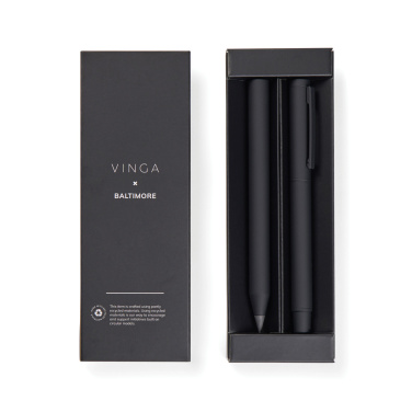 Logo trade advertising products image of: VINGA Baltimore RCS pen set