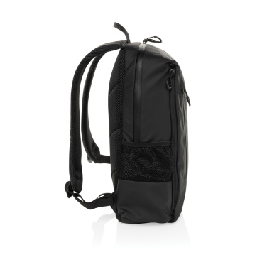 Logo trade corporate gift photo of: Lima Aware™ RPET water resistant 15.6 laptop backpack