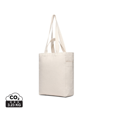 Logotrade promotional product picture of: VINGA Hilo AWARE™ recycled canvas zip tote