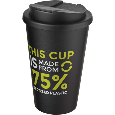Logotrade promotional giveaways photo of: Americano® Eco 350 ml recycled tumbler with spill-proof lid