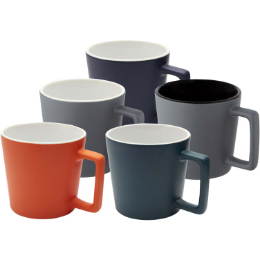 Logo trade promotional merchandise image of: Cali 370 ml ceramic mug with matt finish