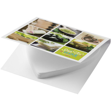 Logotrade promotional product picture of: Sticky-Mate® soft cover heart-shaped sticky notes