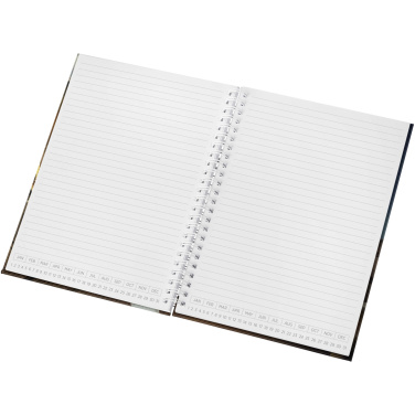 Logotrade advertising product image of: Desk-Mate® A5 hard cover undated diary