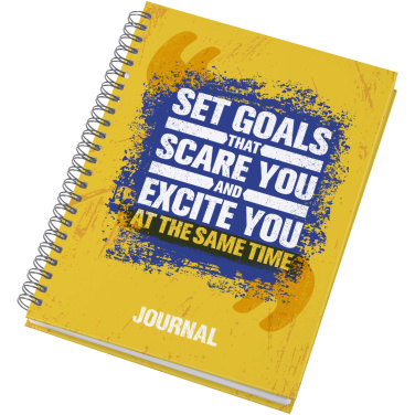 Logotrade business gift image of: Desk-Mate® A5 hard cover journal