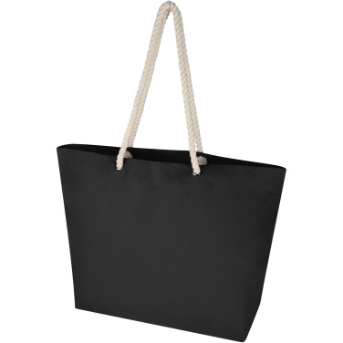 Logo trade promotional gifts picture of: Florida 270 g/m² GRS recycled beach tote bag 18L