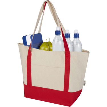 Logotrade corporate gift image of: Sam 320 g/m² GRS recycled cotton tote bag