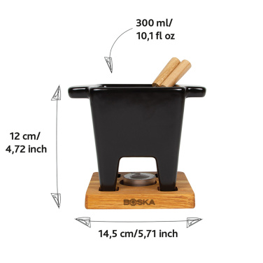 Logo trade promotional product photo of: BOSKA Tapas Fondue Nero - 300 ml