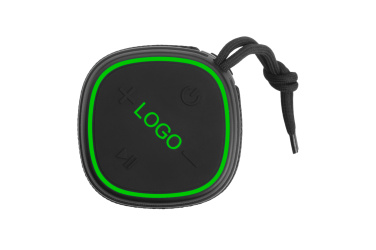 Logotrade promotional merchandise picture of: Bluetooth speaker HERMON Schwarzwolf