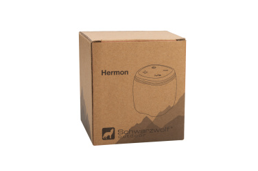 Logotrade promotional product image of: Bluetooth speaker HERMON Schwarzwolf