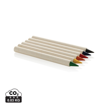 Logo trade business gift photo of: Micki GRS infinity 6pc colouring pencil set