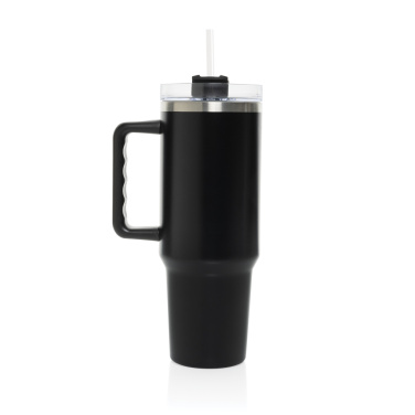 Logotrade promotional product image of: Stadley RCS recycled steel tumbler 1200ML