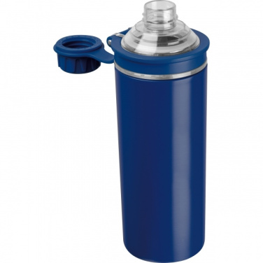 Logo trade promotional merchandise picture of: Double-walled stainless steel bottle Monza