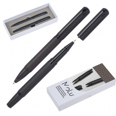 Logotrade advertising products photo of: Elegant MoLu writing set Santa Rosa