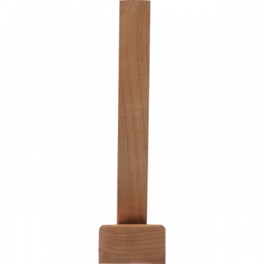 Logo trade business gifts image of: Trophy with bamboo base Oshawa
