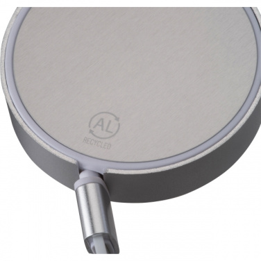Logo trade promotional merchandise image of: Charging cable made from recycled aluminum Ostend